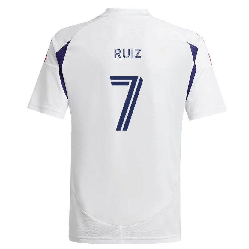 Danxen Mulher Camisola Pablo Ruiz #7 Azul Real Vermelho Marrom Alternativa 2026/27 Camisa Brasil
