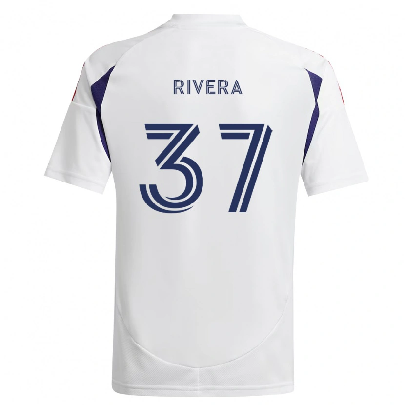 Danxen Mulher Camisola Luis Rivera #37 Azul Real Vermelho Marrom Alternativa 2026/27 Camisa Brasil