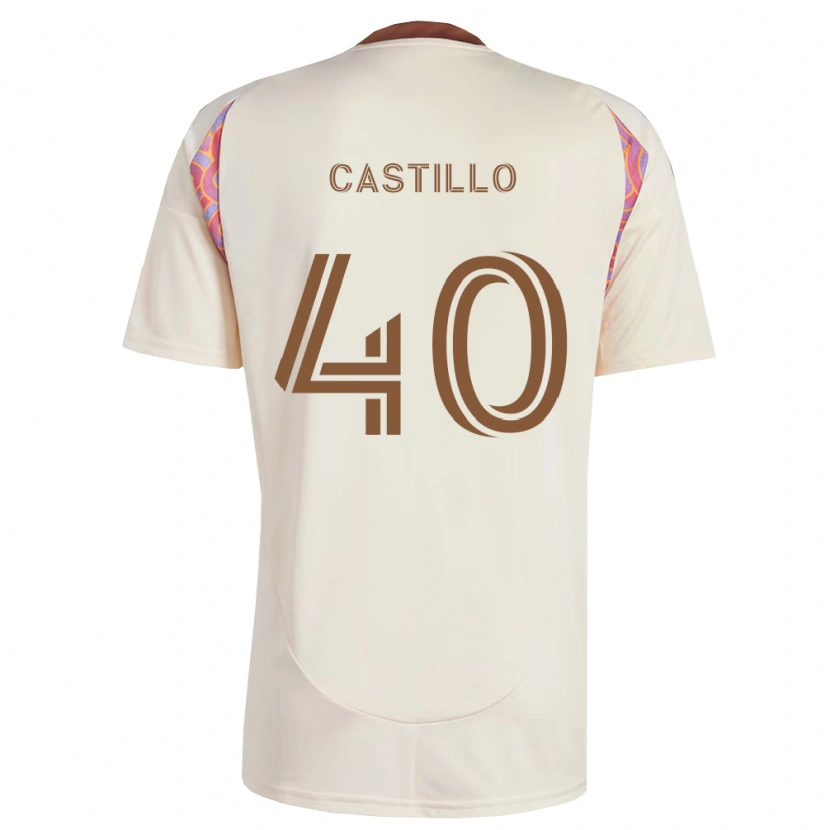 Danxen Mulher Camisola Kamil Castillo #40 Rosa Off-White Alternativa 2026/27 Camisa Brasil