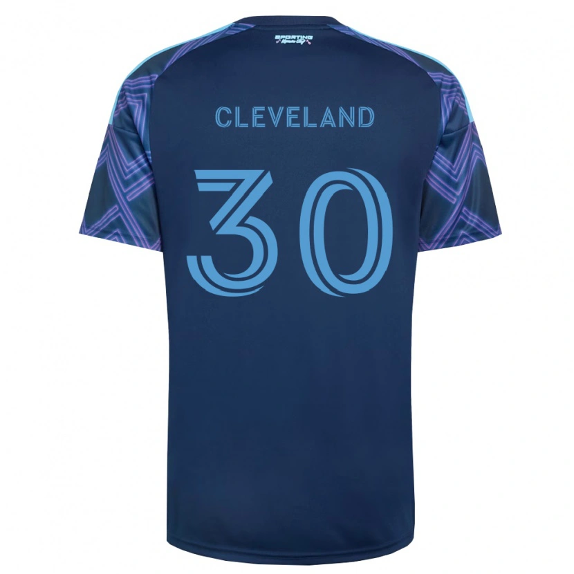 Danxen Mulher Camisola Stefan Cleveland #30 Azul Real Roxo Alternativa 2026/27 Camisa Brasil