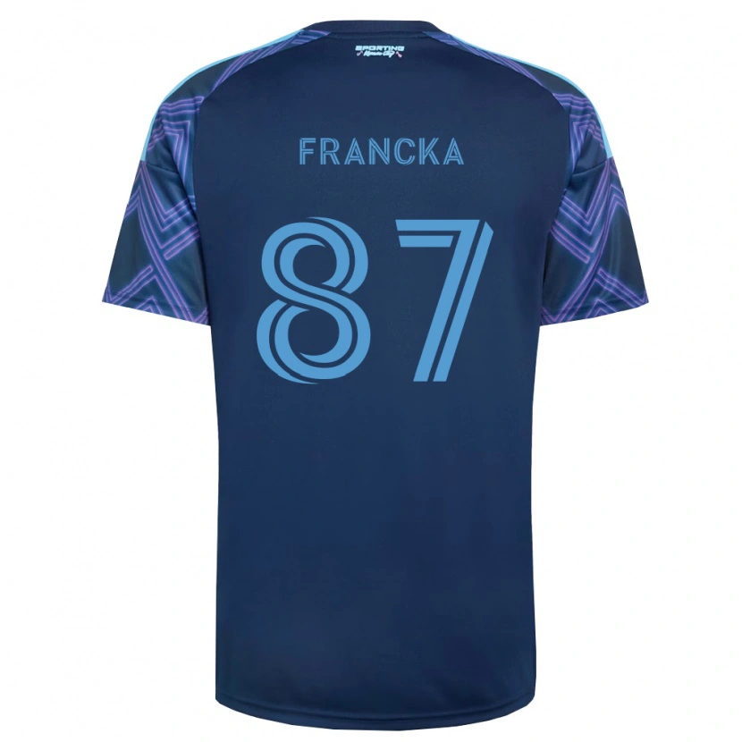 Danxen Mulher Camisola Jack Francka #87 Azul Real Roxo Alternativa 2026/27 Camisa Brasil