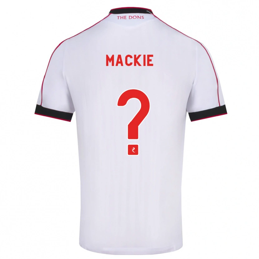 Danxen Mulher Camisola Fraser Mackie #0 Preto Vermelho Branco Alternativa 2026/27 Camisa Brasil