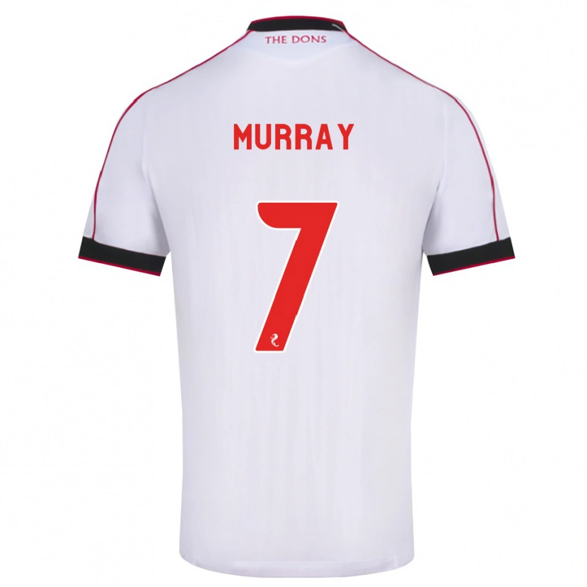 Danxen Mulher Camisola Phoebe Murray #7 Preto Vermelho Branco Alternativa 2026/27 Camisa Brasil