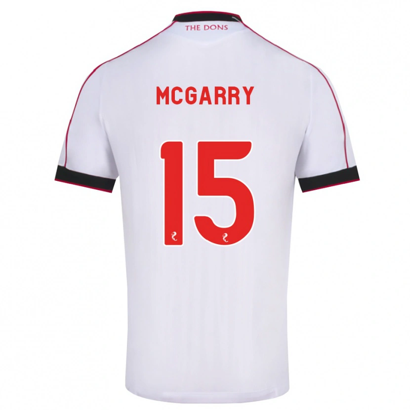 Danxen Mulher Camisola James Mcgarry #15 Preto Vermelho Branco Alternativa 2026/27 Camisa Brasil