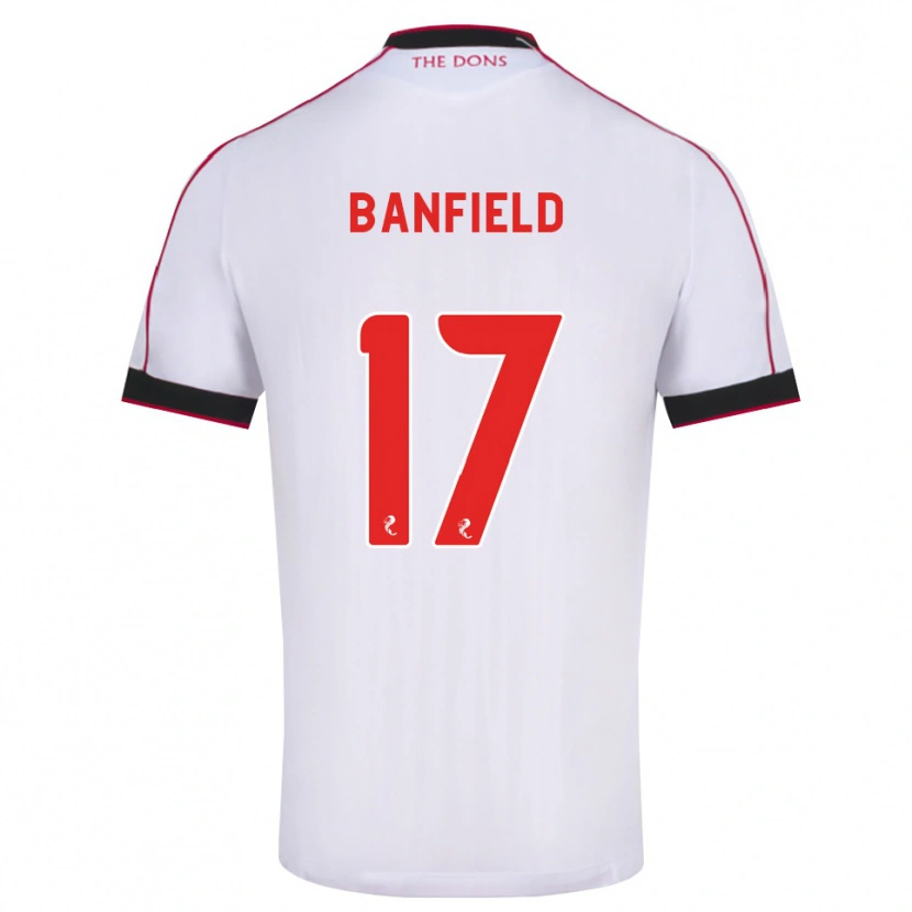 Danxen Mulher Camisola Keeley Banfield #17 Preto Vermelho Branco Alternativa 2026/27 Camisa Brasil