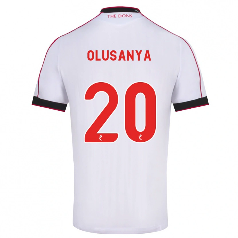 Danxen Mulher Camisola Toyosi Olusanya #20 Preto Vermelho Branco Alternativa 2026/27 Camisa Brasil