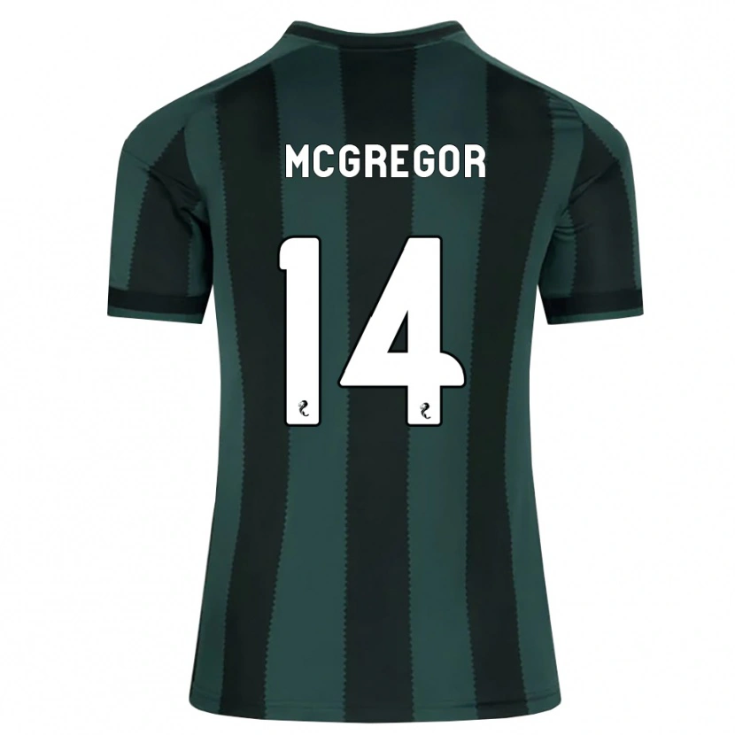 Danxen Mulher Camisola Shannon Mcgregor #14 Cinza Ardósia Escuro Preto Alternativa 2026/27 Camisa Brasil