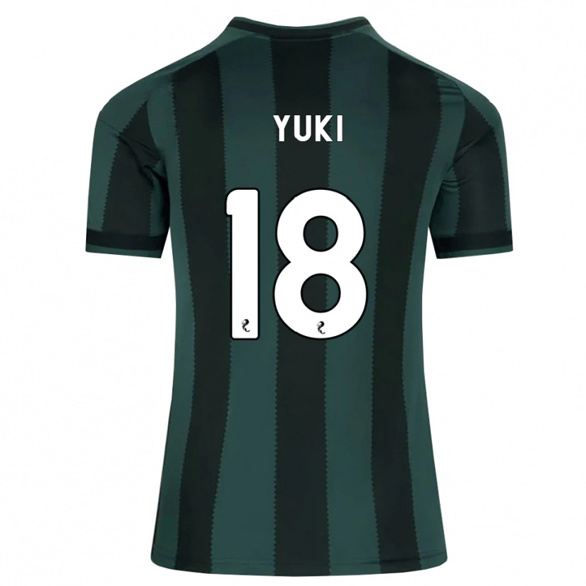 Danxen Mulher Camisola Yuki Kobayashi #18 Cinza Ardósia Escuro Preto Alternativa 2026/27 Camisa Brasil