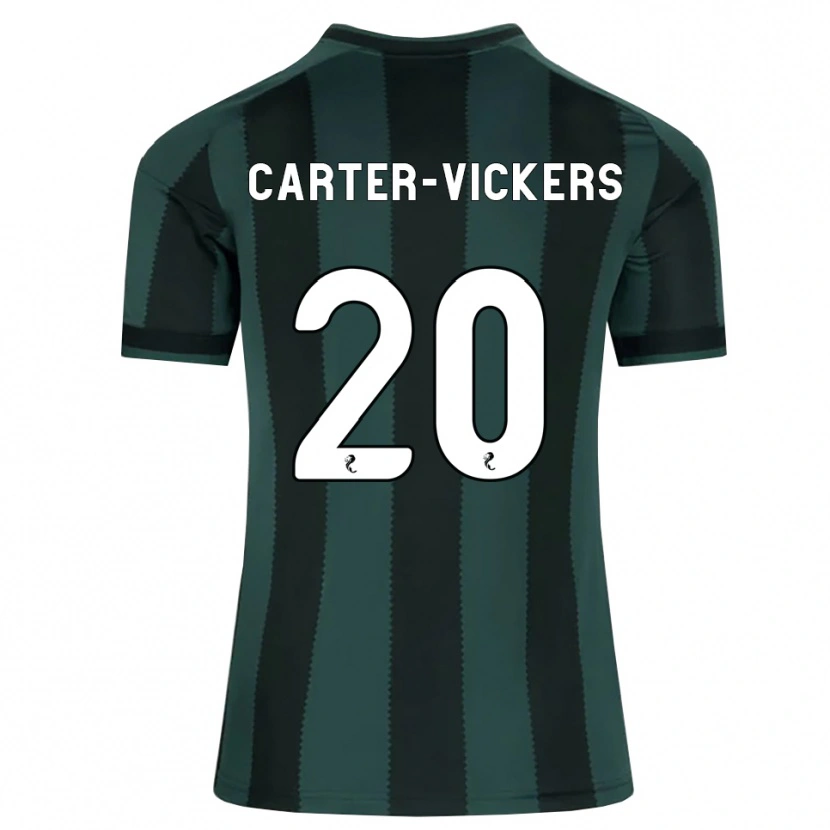 Danxen Mulher Camisola Cameron Carter-Vickers #20 Cinza Ardósia Escuro Preto Alternativa 2026/27 Camisa Brasil
