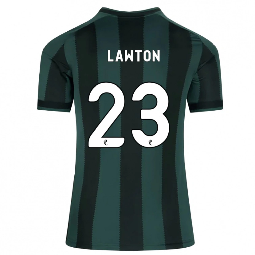 Danxen Mulher Camisola Emma Lawton #23 Cinza Ardósia Escuro Preto Alternativa 2026/27 Camisa Brasil