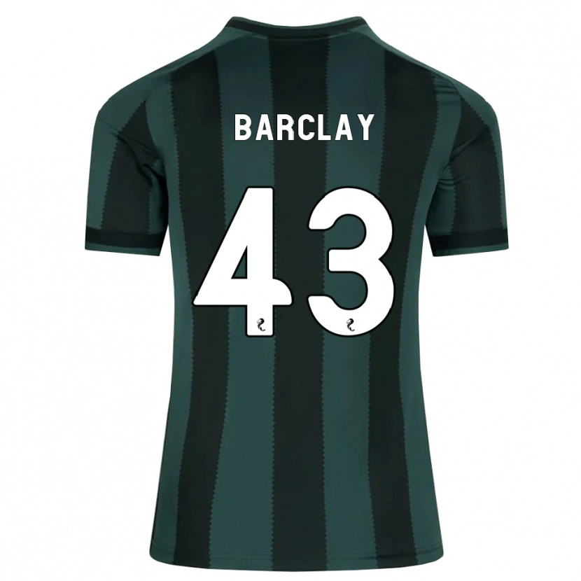 Danxen Mulher Camisola Lucy Barclay #43 Cinza Ardósia Escuro Preto Alternativa 2026/27 Camisa Brasil