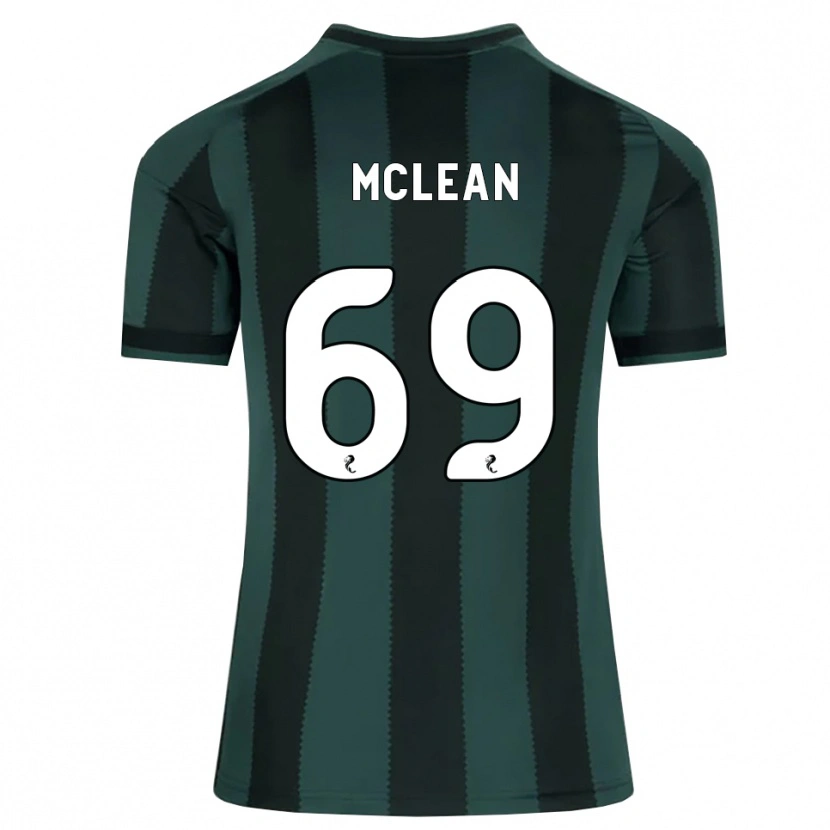 Danxen Mulher Camisola Kai Mclean #69 Cinza Ardósia Escuro Preto Alternativa 2026/27 Camisa Brasil