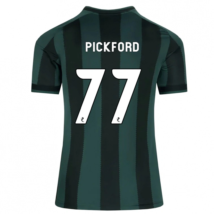 Danxen Mulher Camisola Tom Pickford #77 Cinza Ardósia Escuro Preto Alternativa 2026/27 Camisa Brasil