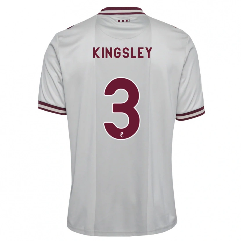 Danxen Mulher Camisola Stephen Kingsley #3 Branco Borgonha Alternativa 2026/27 Camisa Brasil