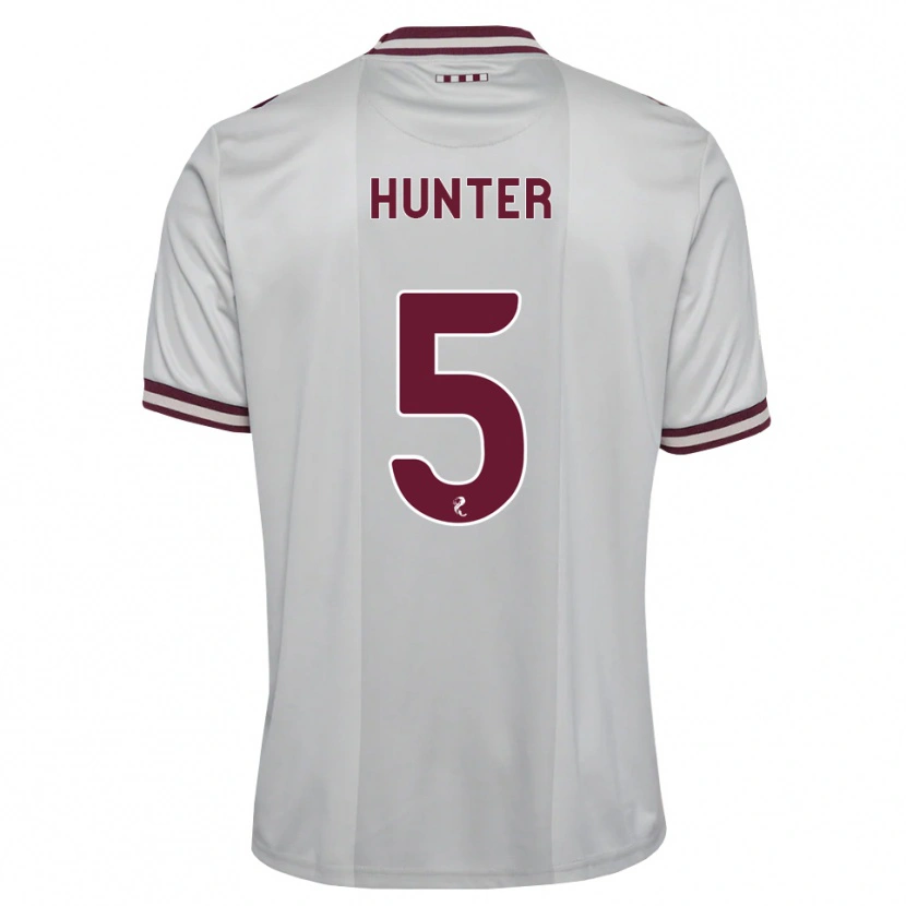 Danxen Mulher Camisola Georgia Hunter #5 Branco Borgonha Alternativa 2026/27 Camisa Brasil
