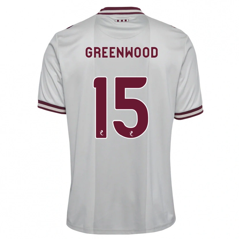 Danxen Mulher Camisola Brodie Greenwood #15 Branco Borgonha Alternativa 2026/27 Camisa Brasil