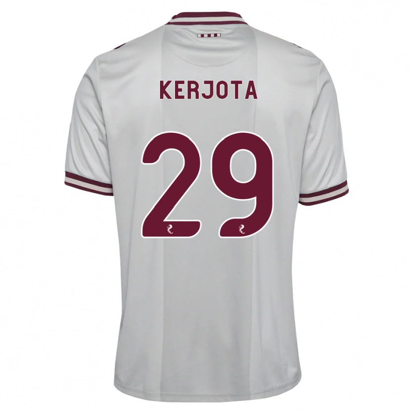 Danxen Mulher Camisola Sabah Kerjota #29 Branco Borgonha Alternativa 2026/27 Camisa Brasil