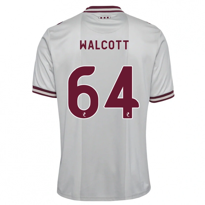 Danxen Mulher Camisola Malachi Fagan-Walcott #64 Branco Borgonha Alternativa 2026/27 Camisa Brasil