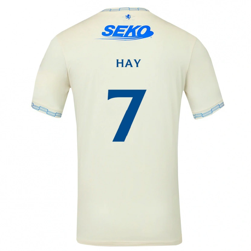 Danxen Mulher Camisola Brogan Hay #7 Azul Céu Profundo Branco Alternativa 2026/27 Camisa Brasil