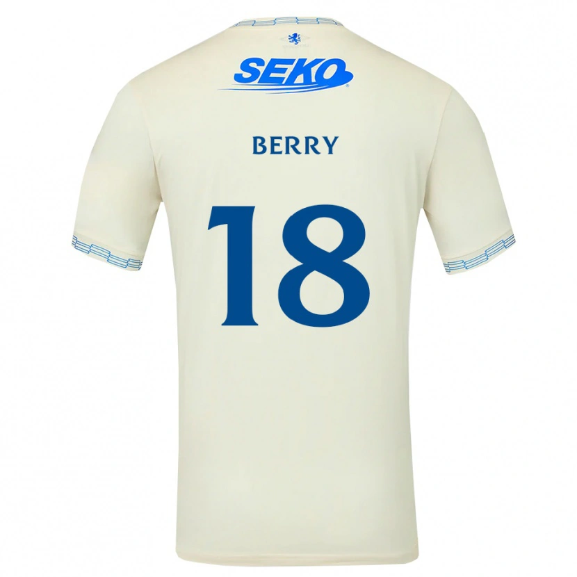 Danxen Mulher Camisola Laura Berry #18 Azul Céu Profundo Branco Alternativa 2026/27 Camisa Brasil