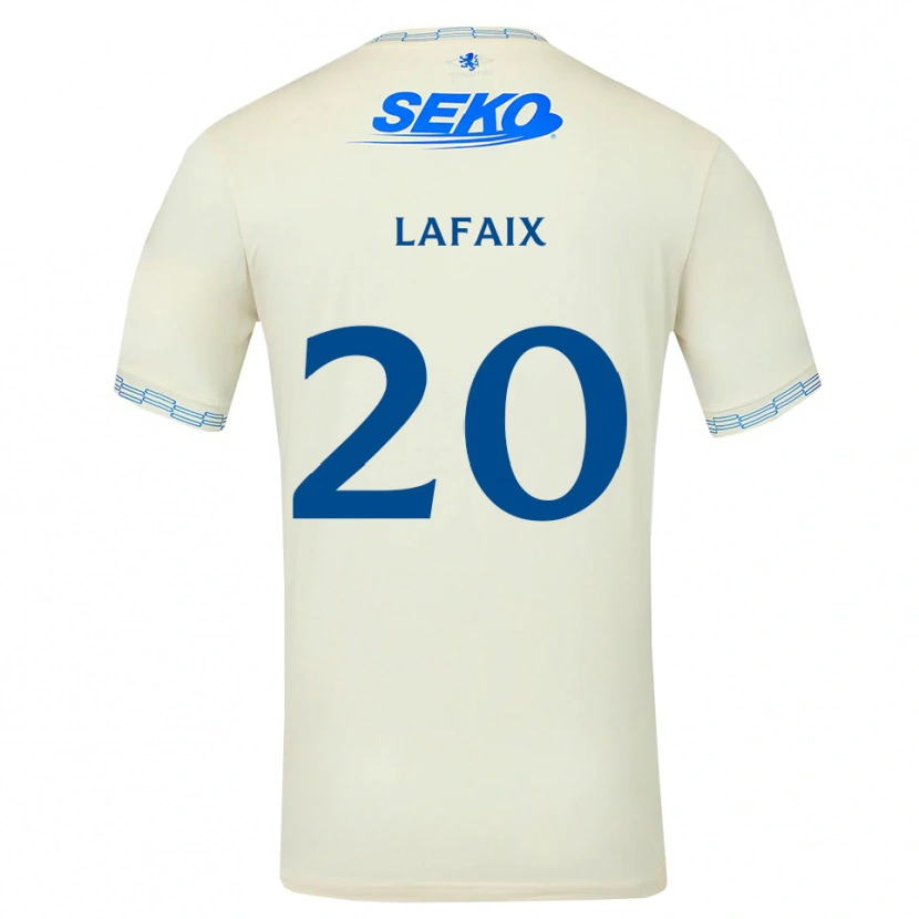 Danxen Mulher Camisola Camille Lafaix #20 Azul Céu Profundo Branco Alternativa 2026/27 Camisa Brasil