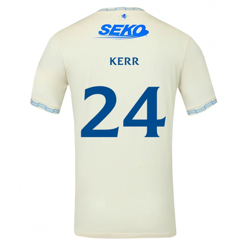 Danxen Mulher Camisola Samantha Mary Kerr #24 Azul Céu Profundo Branco Alternativa 2026/27 Camisa Brasil