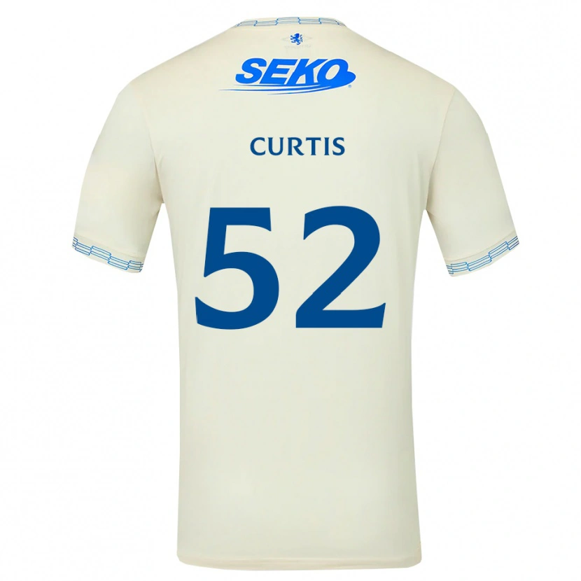 Danxen Mulher Camisola Findlay Curtis #52 Azul Céu Profundo Branco Alternativa 2026/27 Camisa Brasil