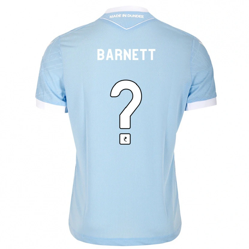 Danxen Mulher Camisola Alex Barnett #0 Azul Céu Claro Branco Alternativa 2026/27 Camisa Brasil