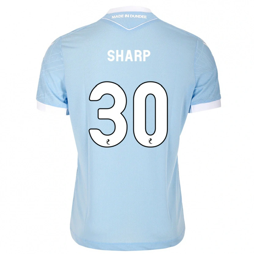 Danxen Mulher Camisola Harry Sharp #30 Azul Céu Claro Branco Alternativa 2026/27 Camisa Brasil