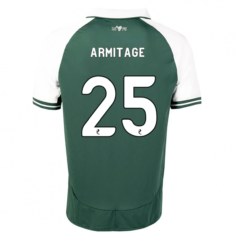 Danxen Criança Camisola Rowena Armitage #25 Verde Mar Branco Principal 2026/27 Camisa Brasil