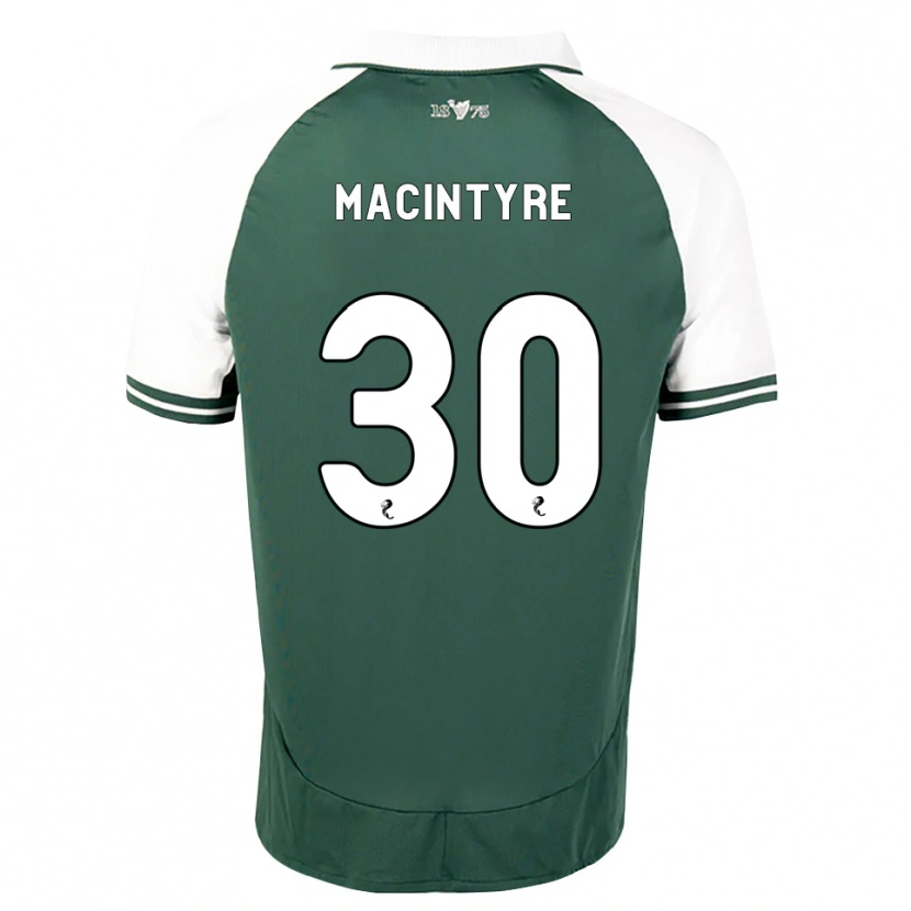 Danxen Criança Camisola Jacob Macintyre #30 Verde Mar Branco Principal 2026/27 Camisa Brasil