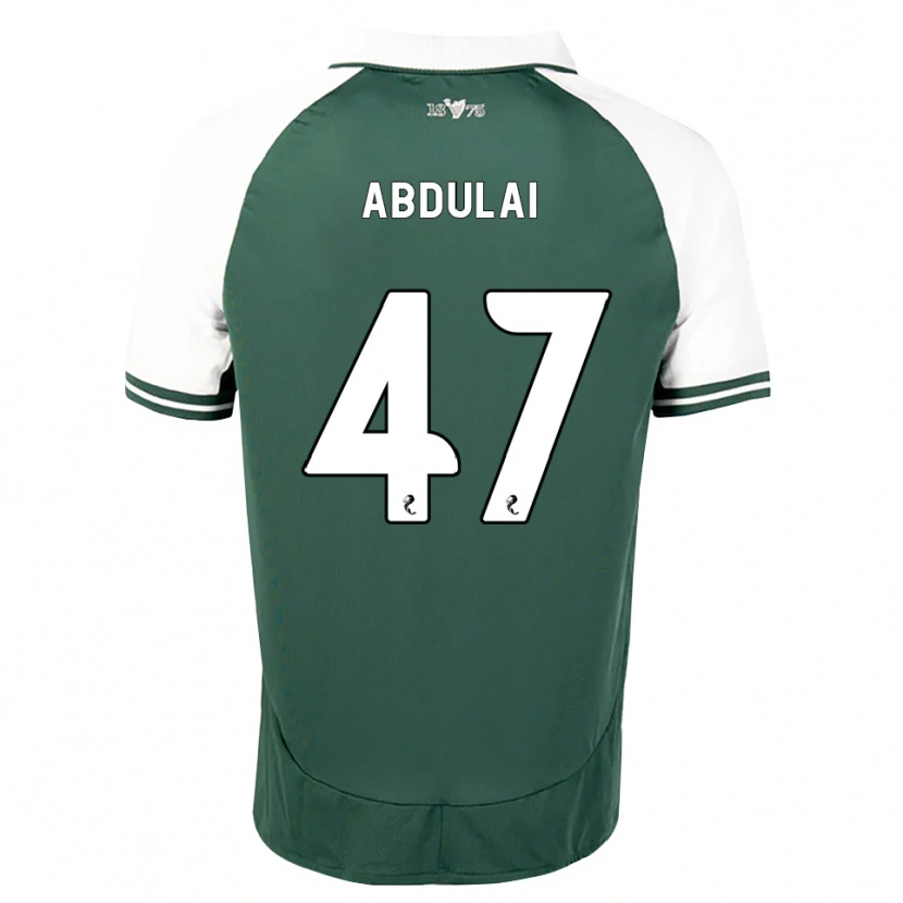 Danxen Criança Camisola Azeem Abdulai #47 Verde Mar Branco Principal 2026/27 Camisa Brasil