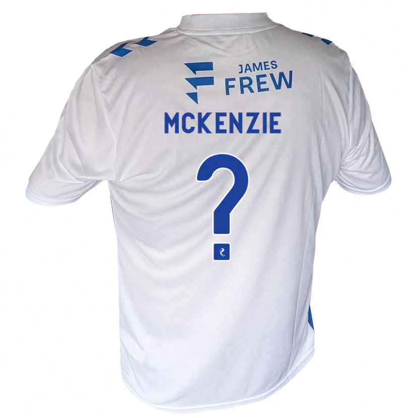 Danxen Criança Camisola Mollie Mckenzie #0 Azul Real Branco Principal 2026/27 Camisa Brasil