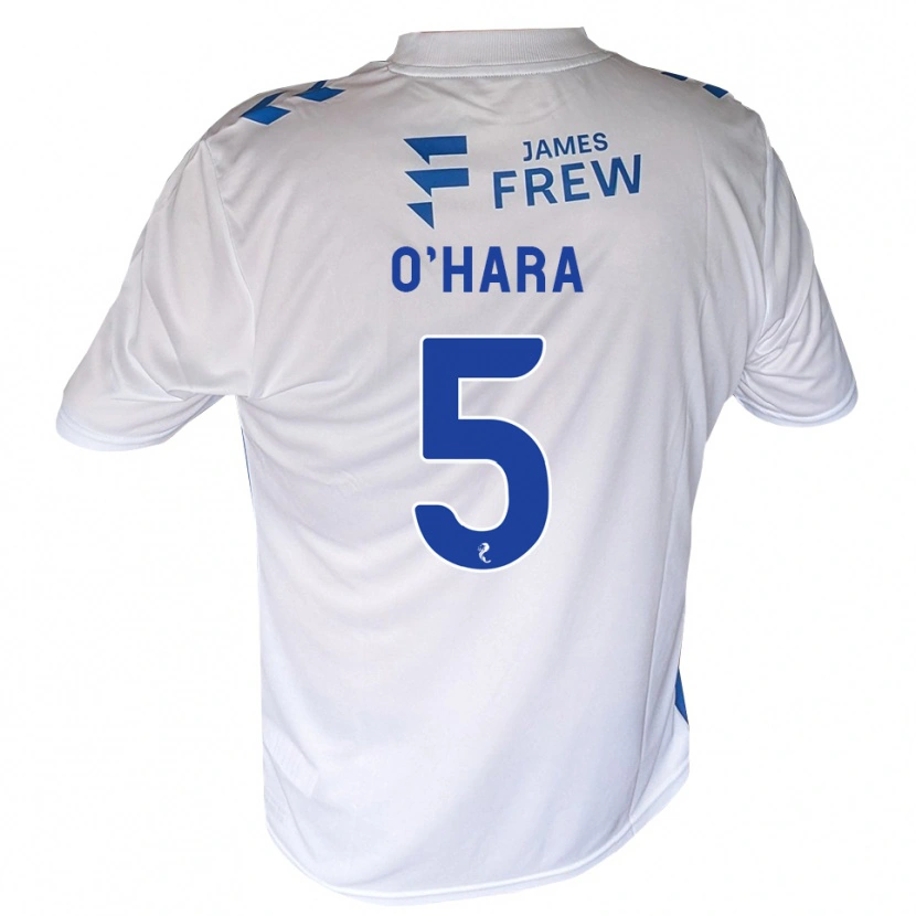 Danxen Criança Camisola Mark O'hara #5 Azul Real Branco Principal 2026/27 Camisa Brasil