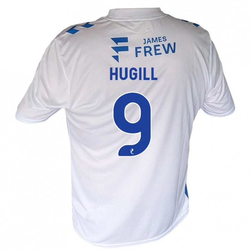 Danxen Criança Camisola Joe Hugill #9 Azul Real Branco Principal 2026/27 Camisa Brasil