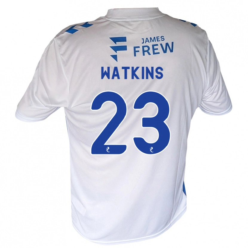 Danxen Criança Camisola Marley Watkins #23 Azul Real Branco Principal 2026/27 Camisa Brasil