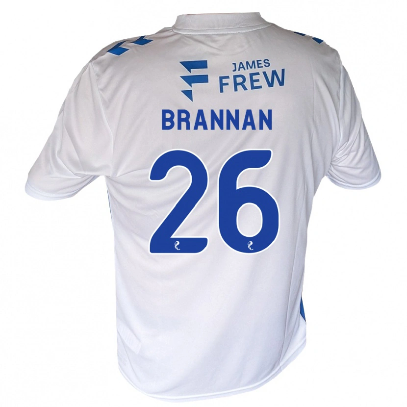 Danxen Criança Camisola Ben Brannan #26 Azul Real Branco Principal 2026/27 Camisa Brasil