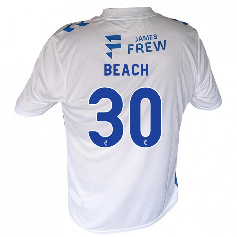 Danxen Criança Camisola Eddie Beach #30 Azul Real Branco Principal 2026/27 Camisa Brasil