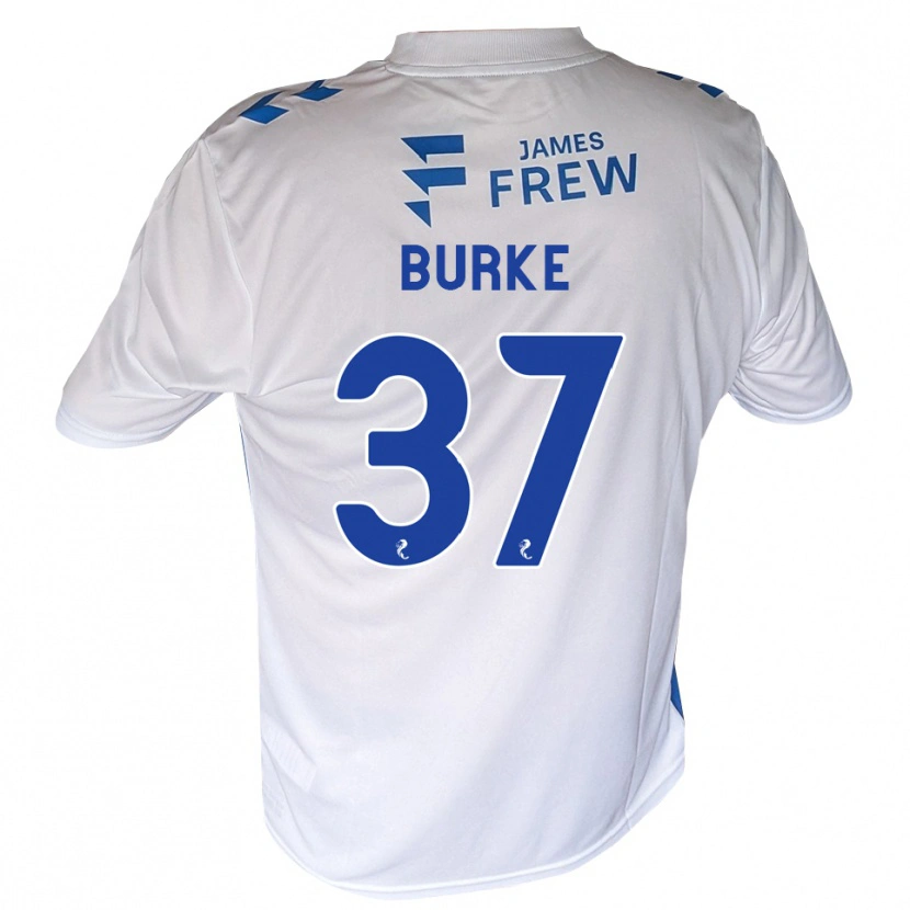 Danxen Criança Camisola Cole Burke #37 Azul Real Branco Principal 2026/27 Camisa Brasil