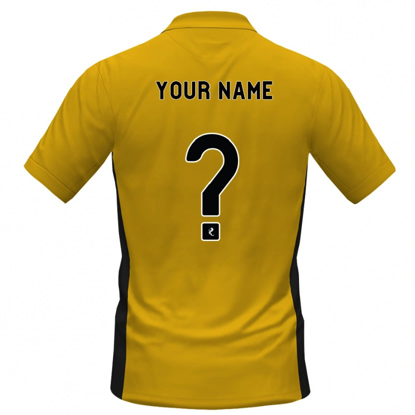 Danxen Criança Camisola Seu Nome #0 Laranja Preto Principal 2026/27 Camisa Brasil