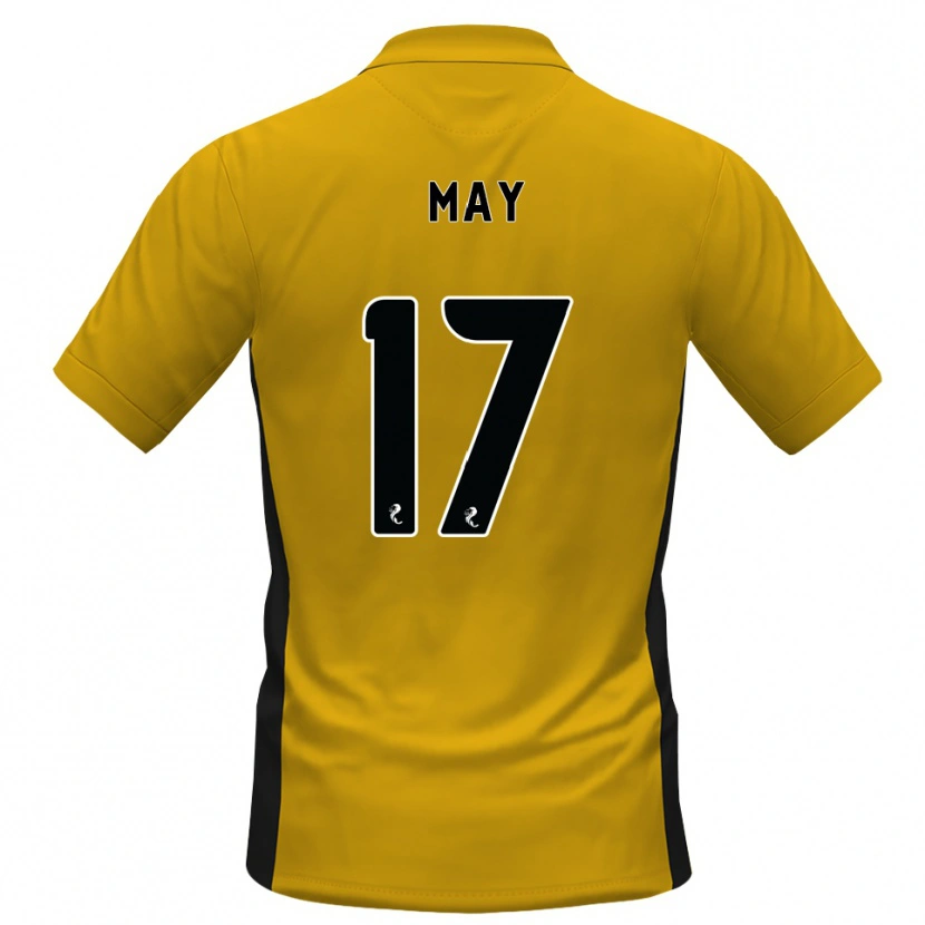 Danxen Criança Camisola Stevie May #17 Laranja Preto Principal 2026/27 Camisa Brasil