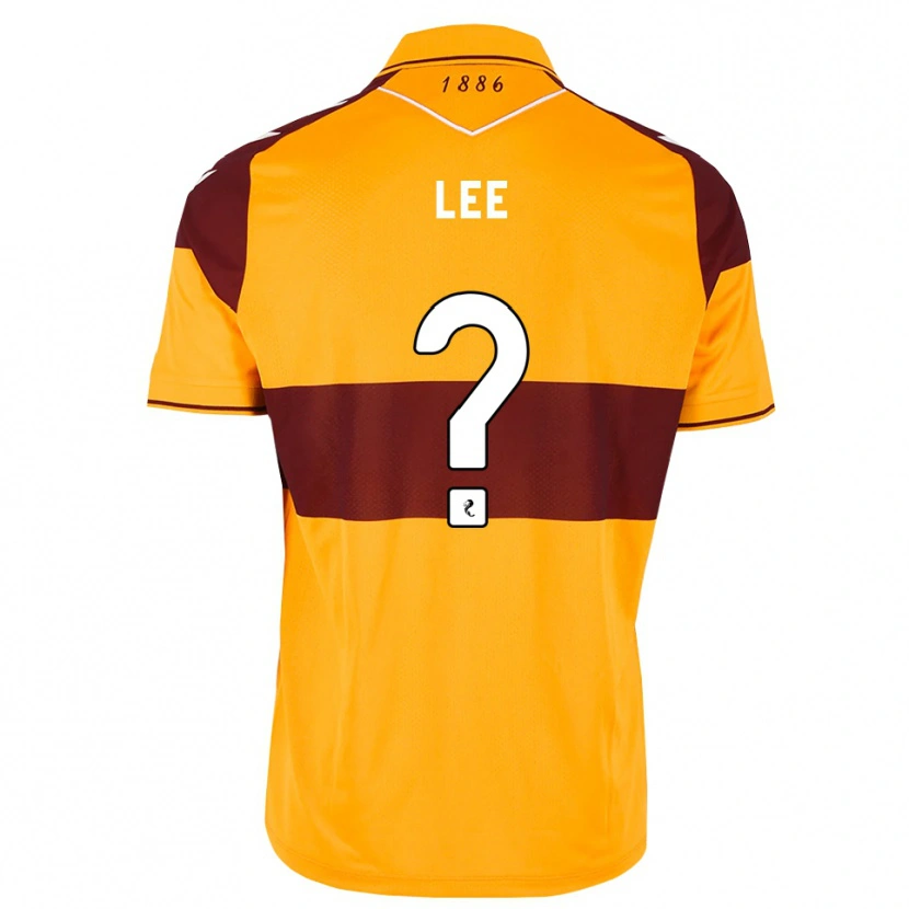 Danxen Criança Camisola Leo Lee #0 Marrom Laranja Principal 2026/27 Camisa Brasil