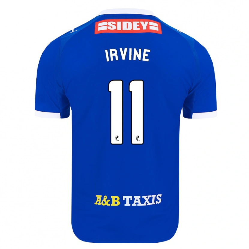 Danxen Criança Camisola Niamh Irvine #11 Azul Vermelho Amarelo Principal 2026/27 Camisa Brasil