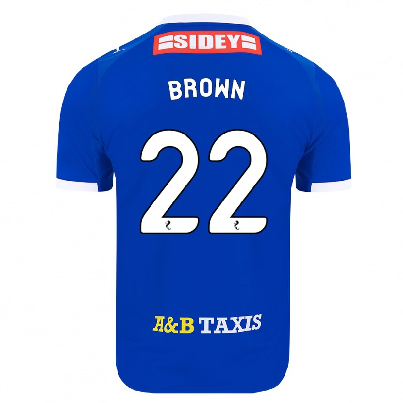 Danxen Criança Camisola Cameron Brown #22 Azul Vermelho Amarelo Principal 2026/27 Camisa Brasil