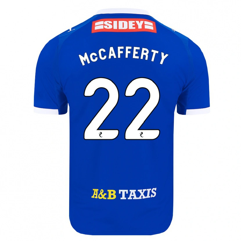 Danxen Criança Camisola Eirinn Mccafferty #22 Azul Vermelho Amarelo Principal 2026/27 Camisa Brasil