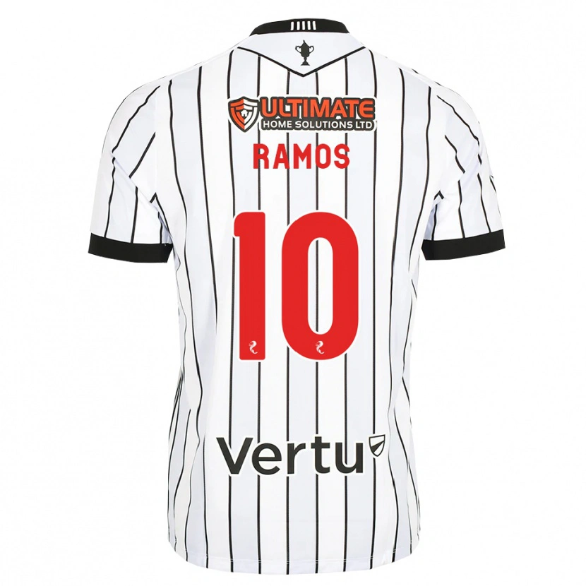 Danxen Criança Camisola Samuel Ramos #10 Branco Preto Vermelho Principal 2026/27 Camisa Brasil