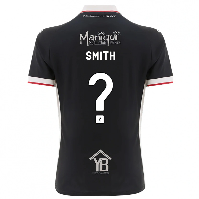 Danxen Criança Camisola Mhairi Smith #0 Preto Branco Vermelho Principal 2026/27 Camisa Brasil