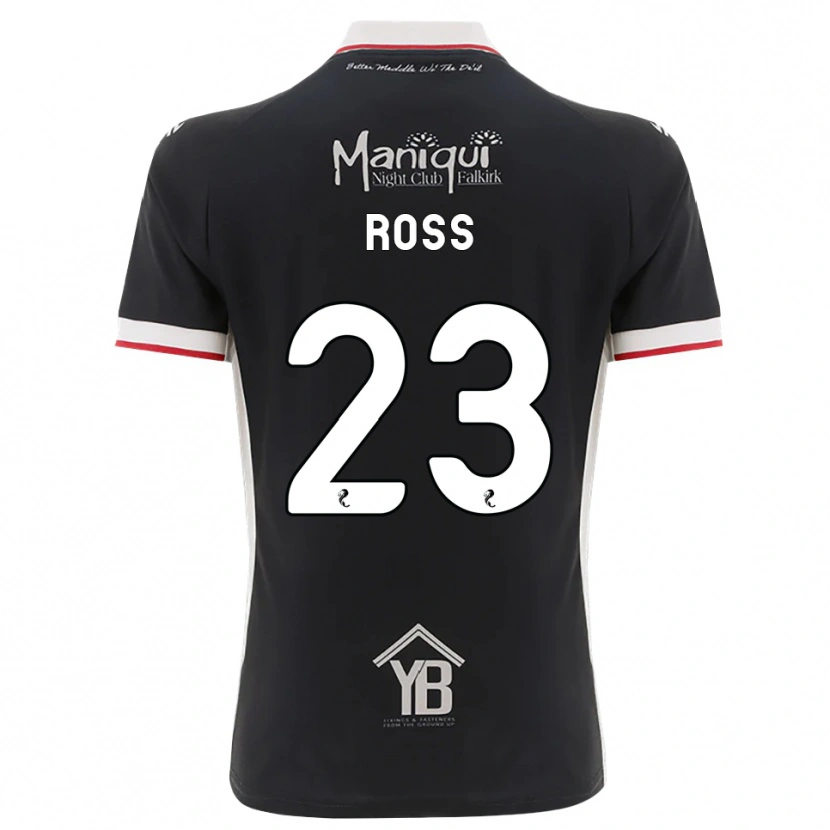 Danxen Criança Camisola Ethan Ross #23 Preto Branco Vermelho Principal 2026/27 Camisa Brasil