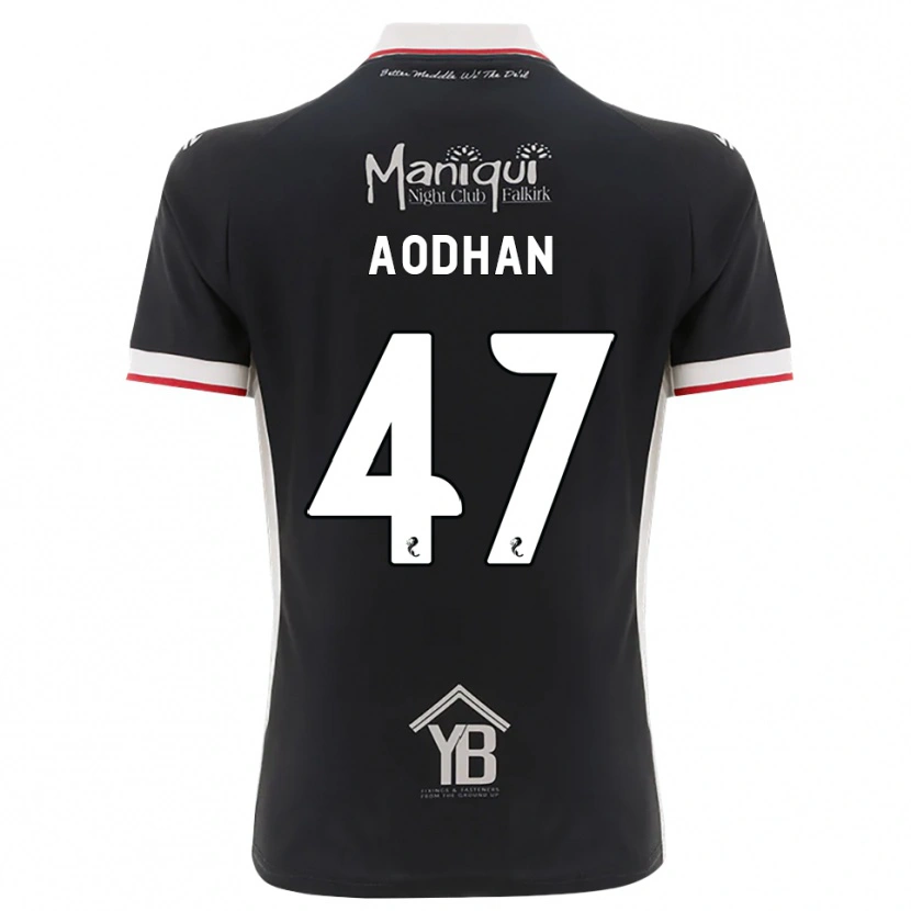 Danxen Criança Camisola Aodhan Doherty #47 Preto Branco Vermelho Principal 2026/27 Camisa Brasil