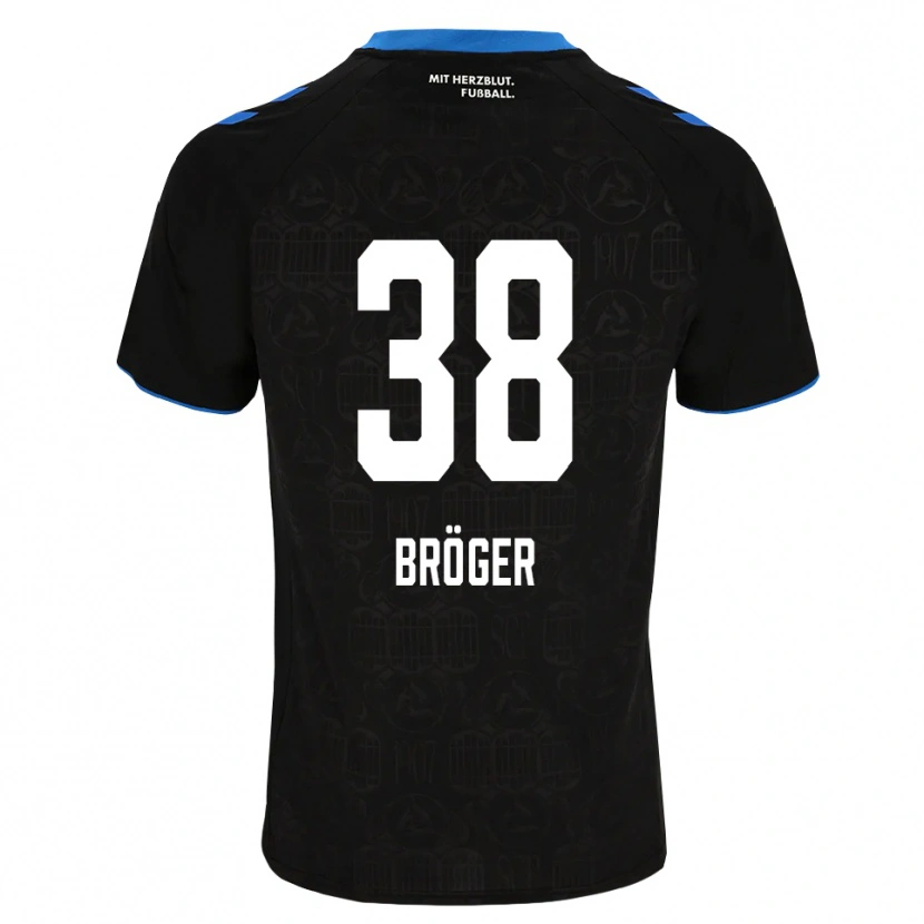 Danxen Criança Camisola Bennit Bröger #38 Preto Branco Vermelho Principal 2026/27 Camisa Brasil